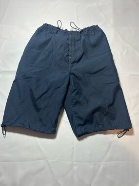 Old Navy Navy Elastic Waist Wind Shorts